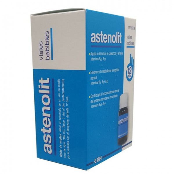Astenolit 12 Viales Bebibles