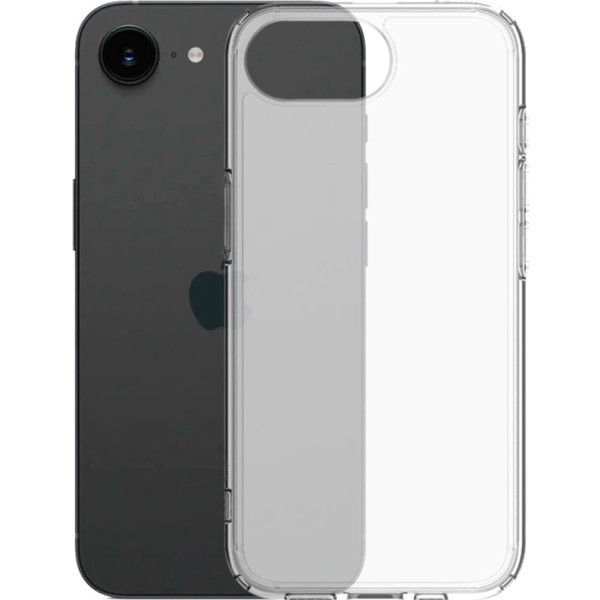 Jc trasera de silicona transparente / apple iphone 16e