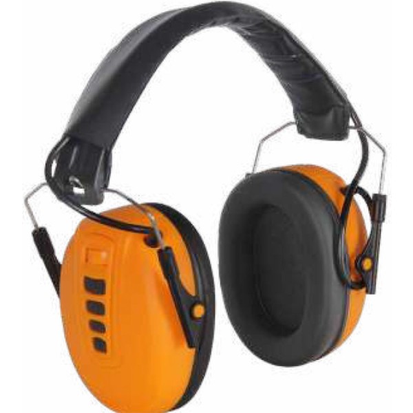 Protector oídos electrónico naranja
